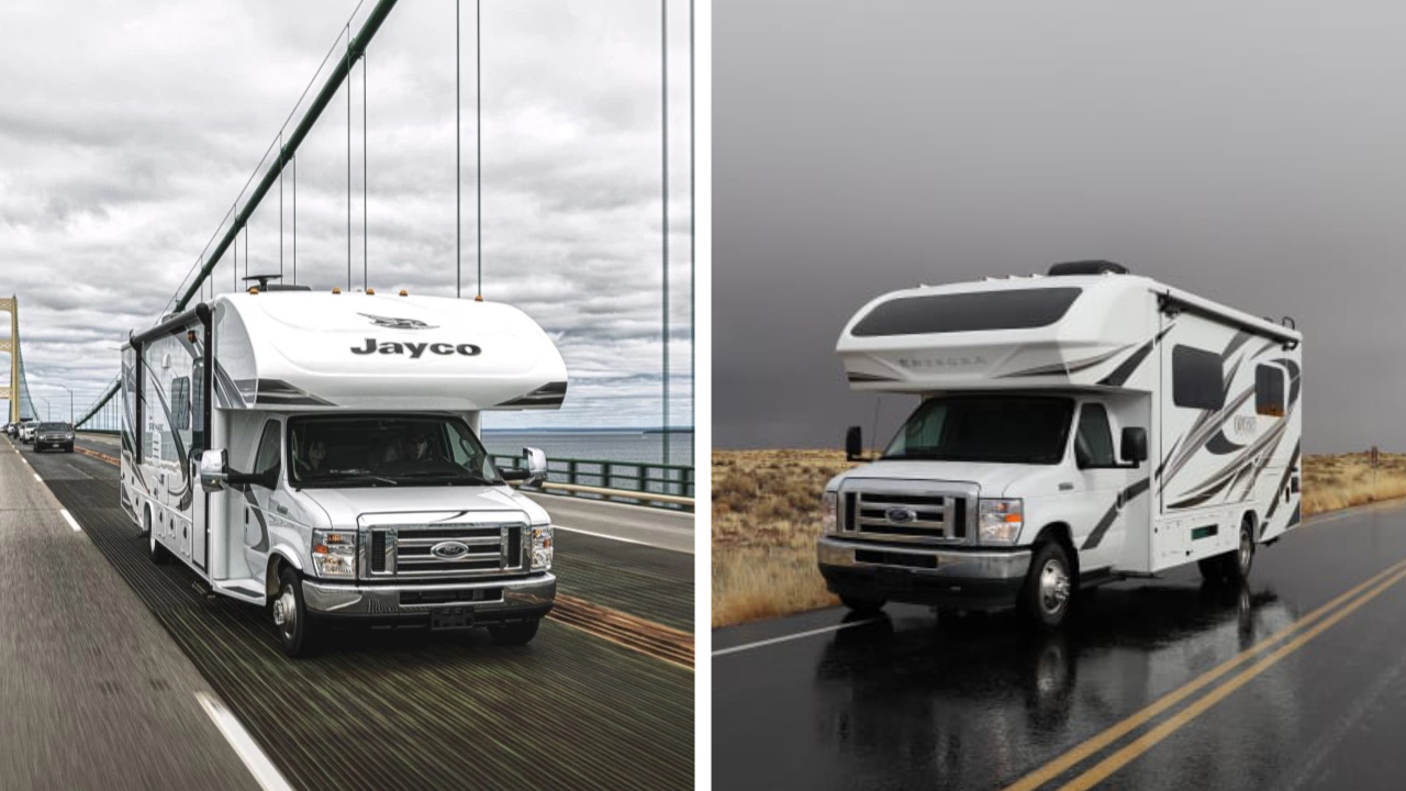 Notre comparatif entre Jayco vs Entegra Coach