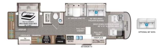 LS-T-0293A Neuf Thor Motor Coach Aria 3702 2026 a vendre1