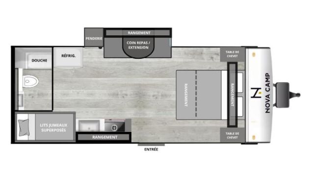 LS-N-0300R Neuf Nova Camp Nova Camp 23BHS 2026 a vendre1