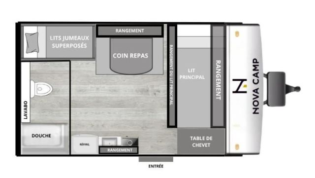 LS-N-0349R Neuf Nova Camp Nova Camp 201BH 2026 a vendre1
