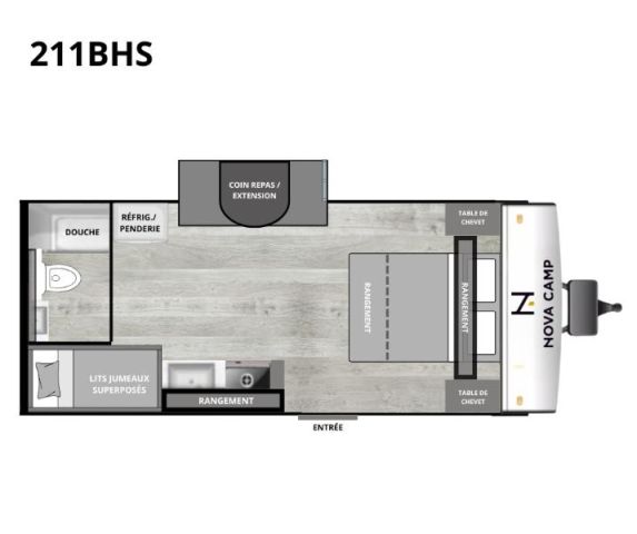 LS-N-0356R Neuf Nova Camp Nova Camp 211BHS 2026 a vendre1