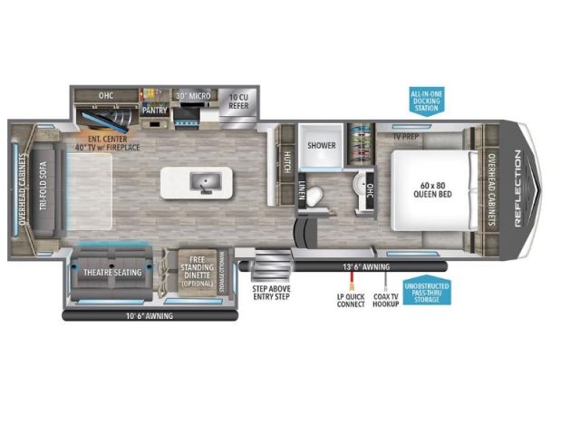 LS-D-2422F Neuf Grand Design Reflection 295RL 150 2024 a vendre1