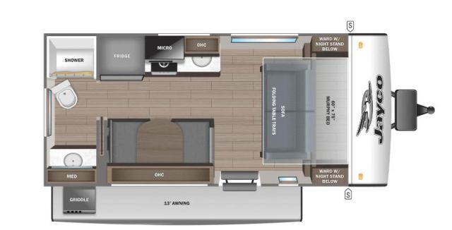 LS-J-3828R Neuf Jayco Jay Feather 15MRB AIR 2025 a vendre1