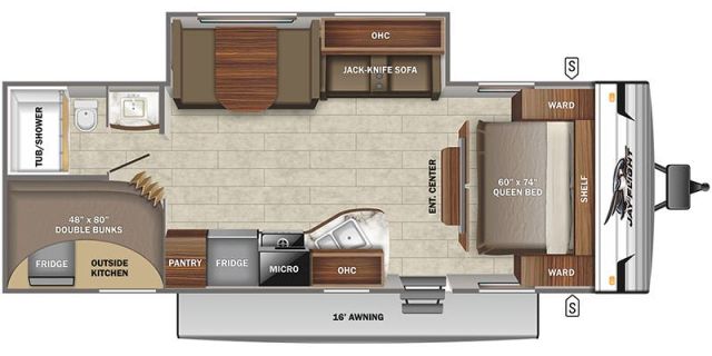 LS-BD-2686 Occasion Jayco Jay Flight 267BHS 2022 a vendre1