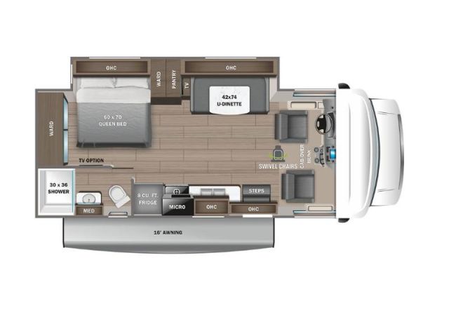 Class C Motorhome Jayco Redhawk 24B