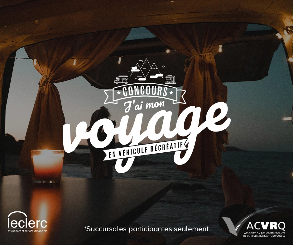 Concours "J'ai mon voyage en véhicule récréatif"