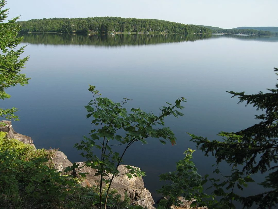 Vue sur le lac des écorces 