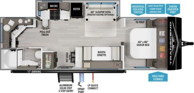 LS-D-2757R Neuf Grand Design Transcend 25MLX 2025 a vendre1