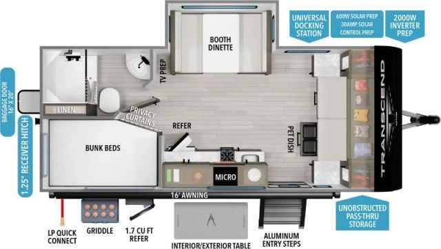 LS-D-2776R Neuf Grand Design Transcend 161BH ONE 2025 a vendre1
