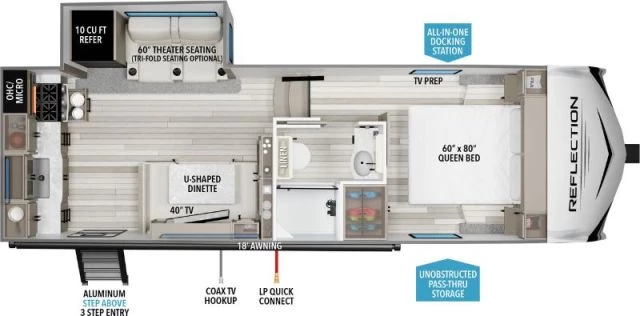 LS-D-2762F Neuf Grand Design Reflection 22RK 100 2025 a vendre1
