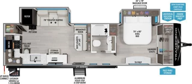 LS-D-2841R Neuf Grand Design Transcend 315RKT 2025 a vendre1