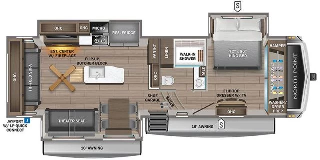 LS-AD-2326F Occasion Jayco North Point 310RLTS 2023 a vendre1