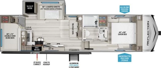 LS-D-2862F Neuf Grand Design Reflection 27BH 100 2025 a vendre1