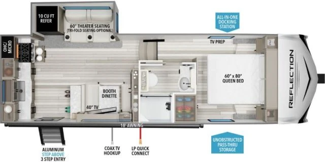 LS-D-2890F Neuf Grand Design Reflection 22RK 2026 a vendre1