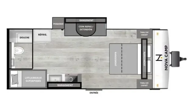 LS-N-0300R Neuf Nova Camp Nova Camp 23BHS 2026 a vendre1