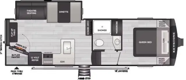 LS-K-2779F Neuf Keystone Cougar 2400RE 2026 a vendre1