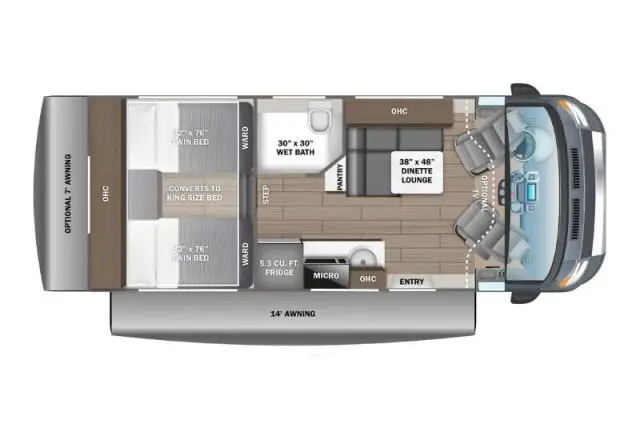 LS-J-3876C Neuf Entegra Coach Condor 22T 2026 a vendre1