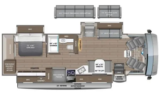 LS-J-3872A Neuf Entegra Coach Emblem 36H 2026 a vendre1