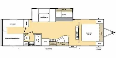 LS-BD-2679 Occasion Coachmen Catalina 30QBS 2013 a vendre1