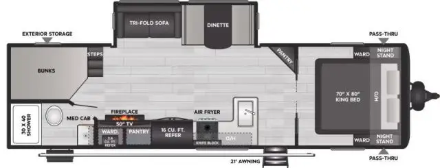 LS-K-2799R Neuf Keystone Coleman 2900BH 2026 a vendre1