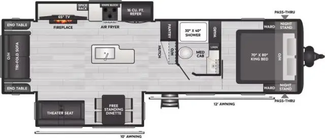 LS-K-2797R Neuf Keystone Coleman 2950RL 2026 a vendre1