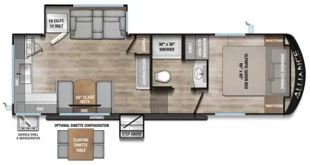 LS-A-0308F Neuf Alliance Avenue 23ML 2026 a vendre1