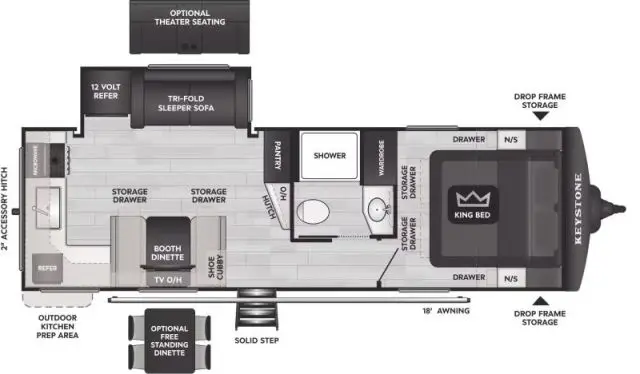 LS-K-2791F Neuf Keystone Cougar 25MLE 2026 a vendre1