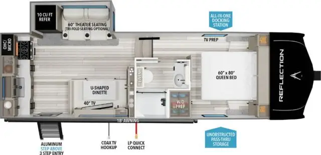 LS-D-2915F Neuf Grand Design Reflection 22RK 2026 a vendre1