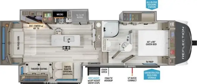 LS-D-2924F Neuf Grand Design Reflection 303RLS 2026 a vendre1