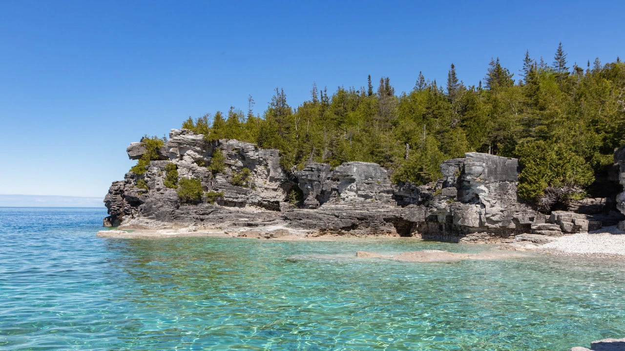 vue du paysage au Parc national de la Péninsule-Bruce