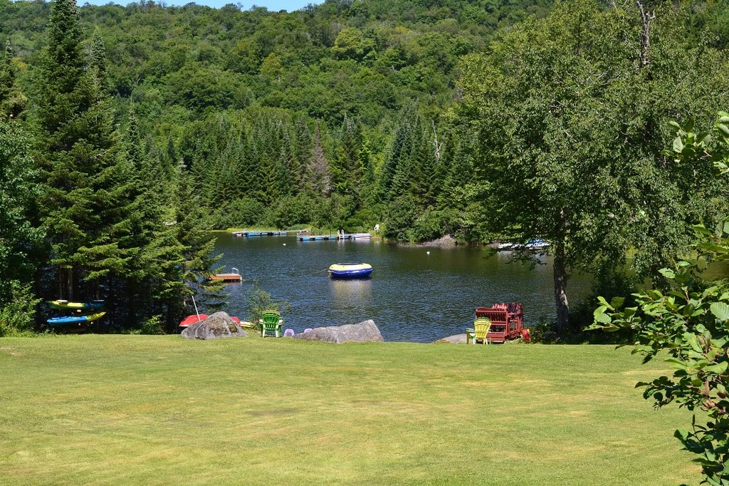 Beauchamp Lake at Saint-Adolphe-d'Howard