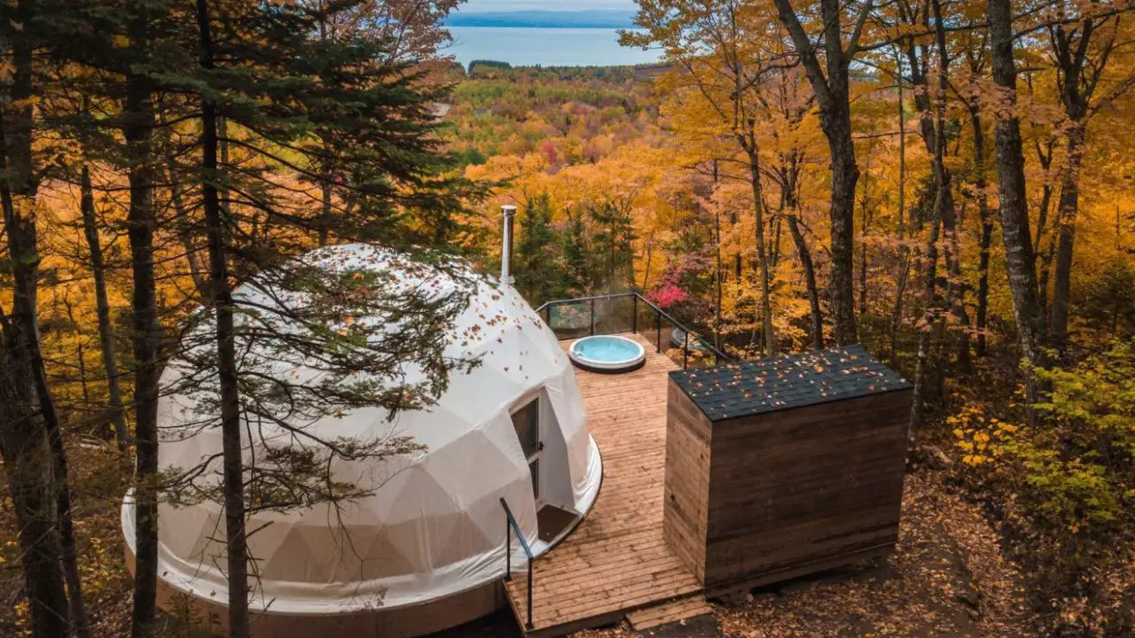 dômes Charlevois en automne