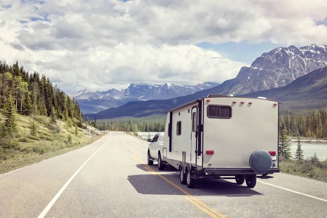 Pick-up et son VR en rout pour la Gaspésie.