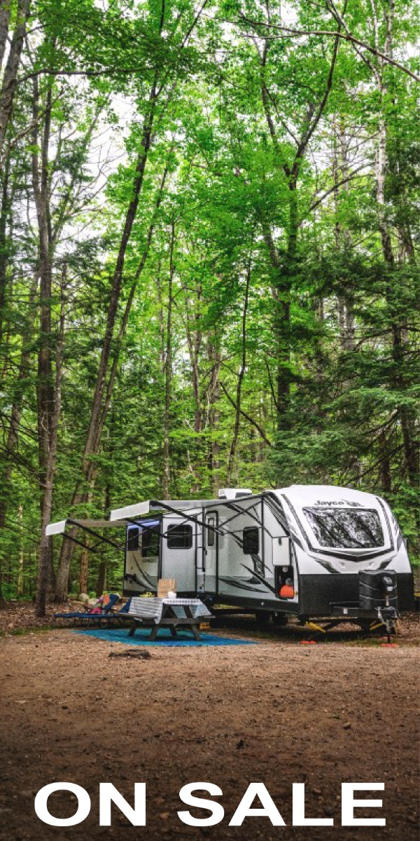 Travel trailers on sale
