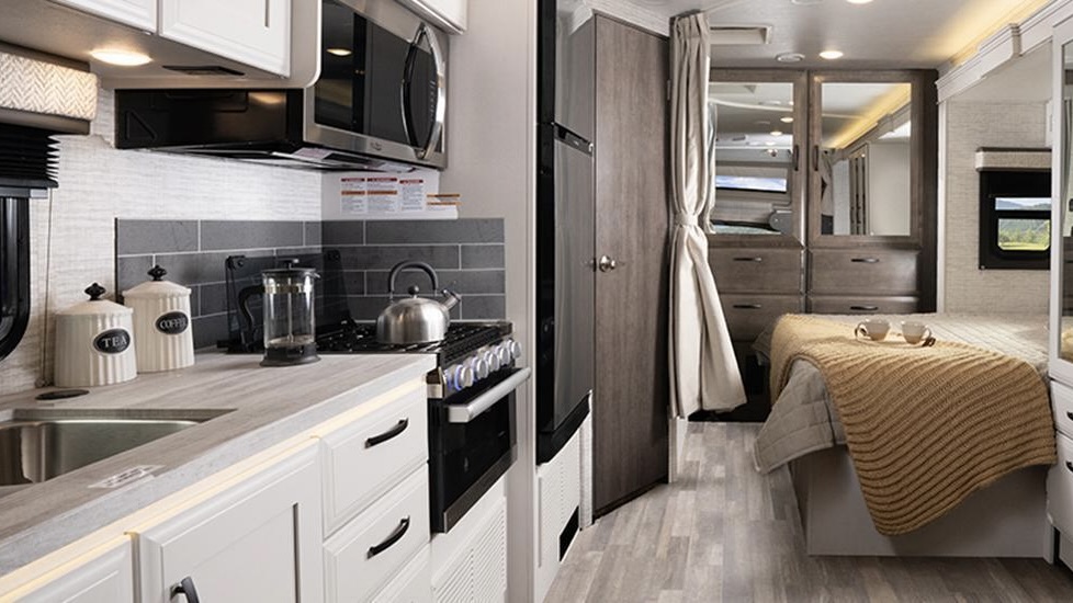 Intérieur du motorisé Classe C Odyssey