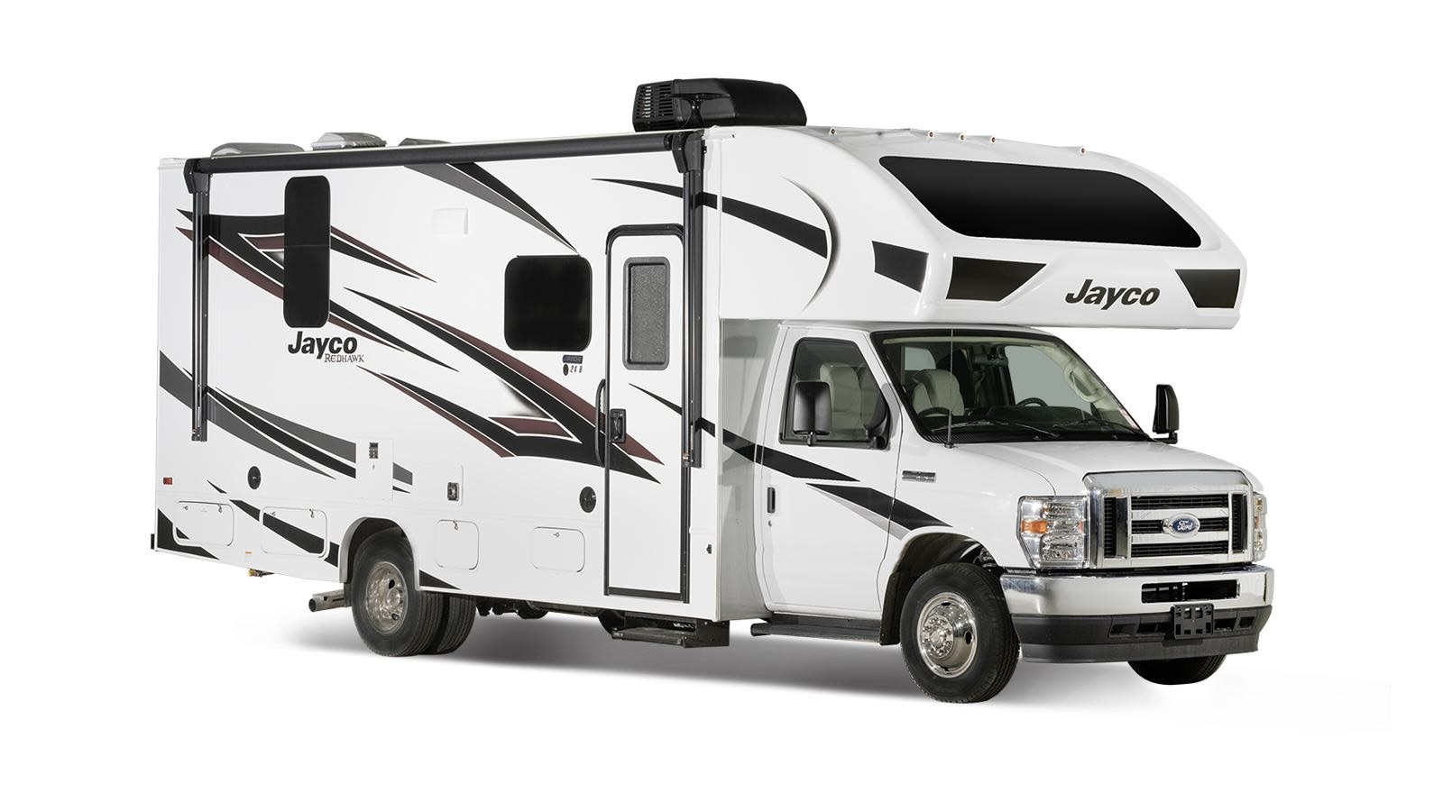 Vue extérieur du VR Redhawk de Jayco.