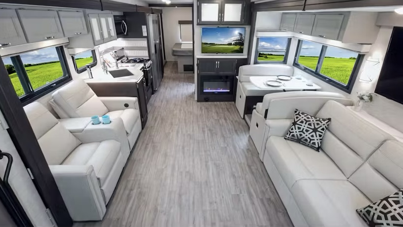 Extérieur du motorisé Classe A Thor Motor Coach Indigo
